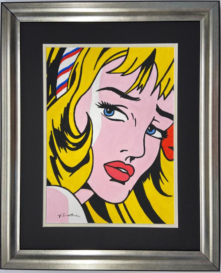 Roy Lichtenstein Watercolor (1 of 4)