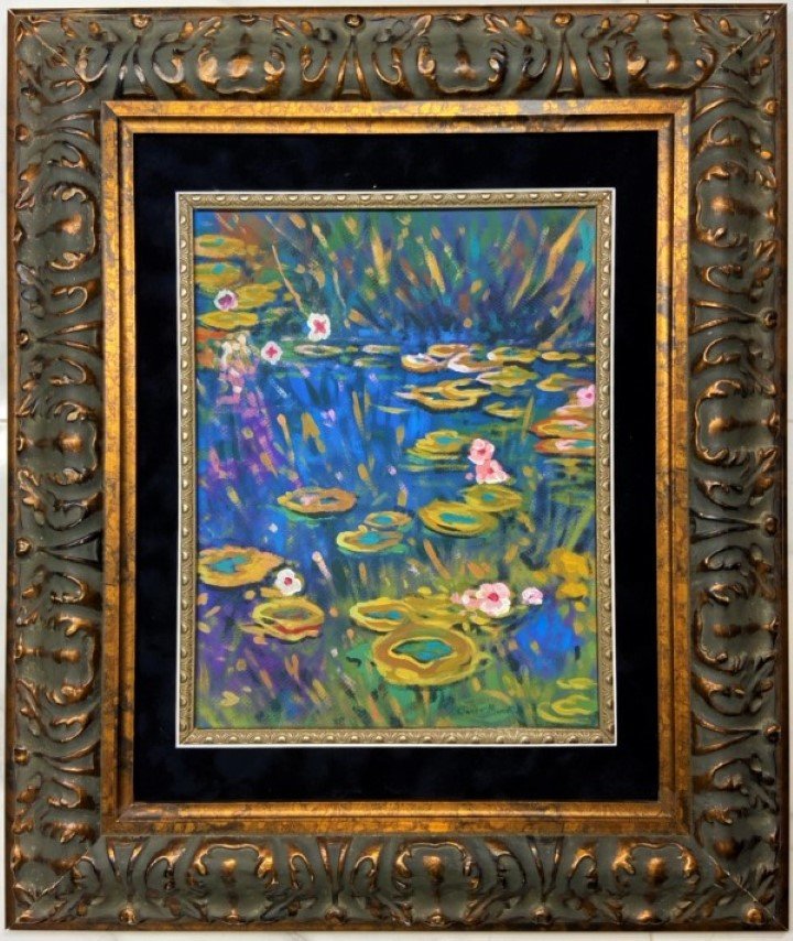 Claude Monet Watercolor (1 of 12)