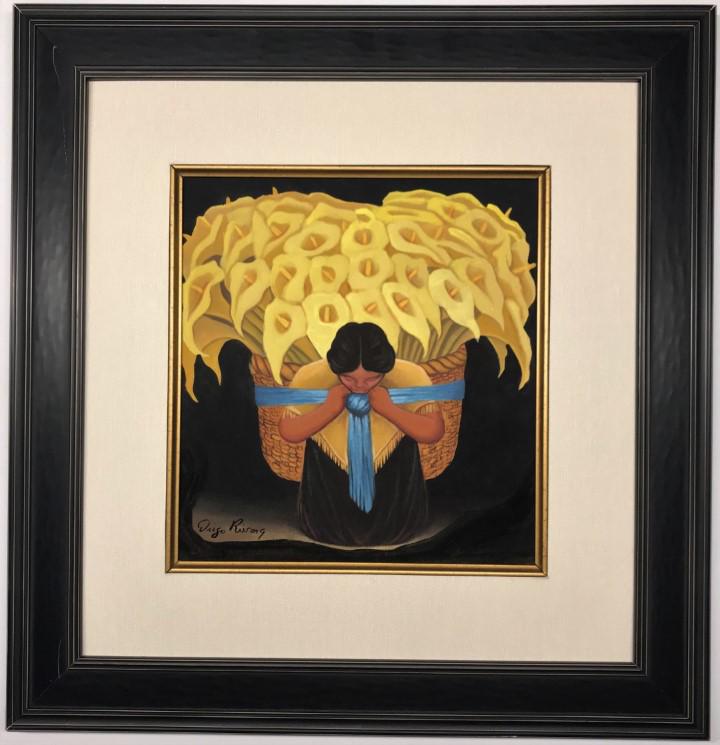 Diego Rivera watercolor (1 of 3)