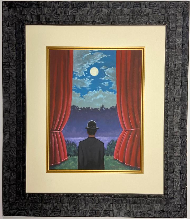 Rene Magritte Gouache on paper (1 of 4)