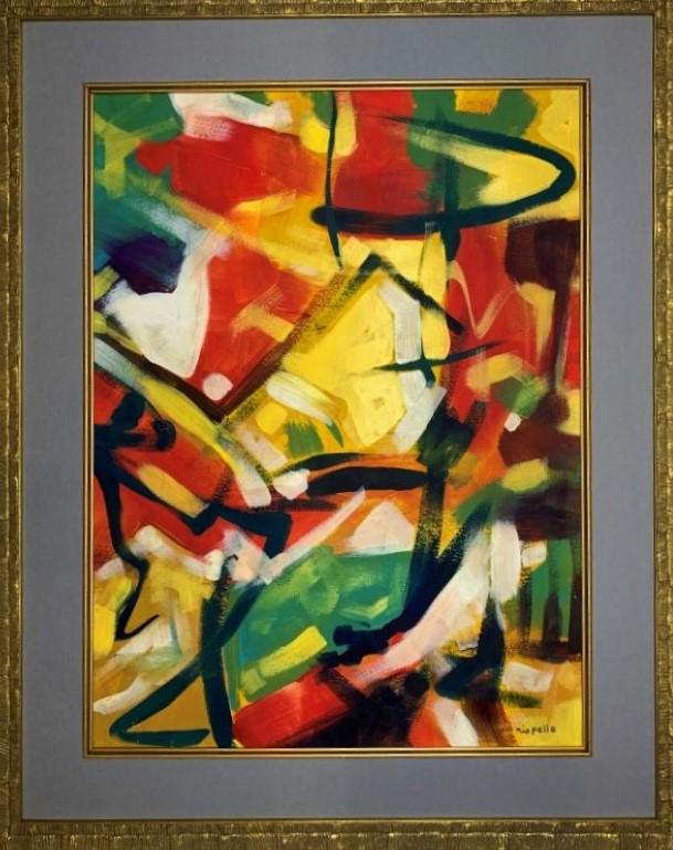 Jean Pual Riopelle Mixed Media (1 of 4)