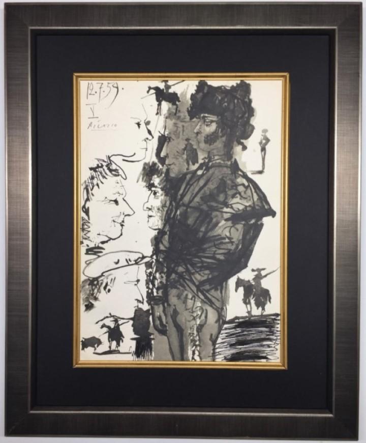 Pablo Picasso Lithograph signed (1 of 2)