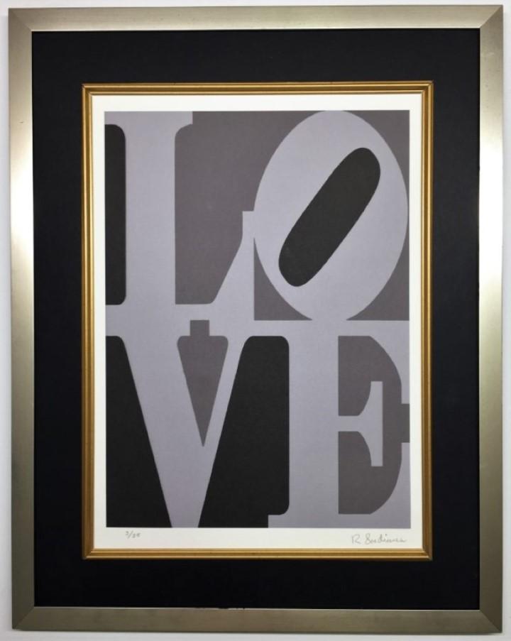 Robert Indiana Lithograph signed (1 of 2)