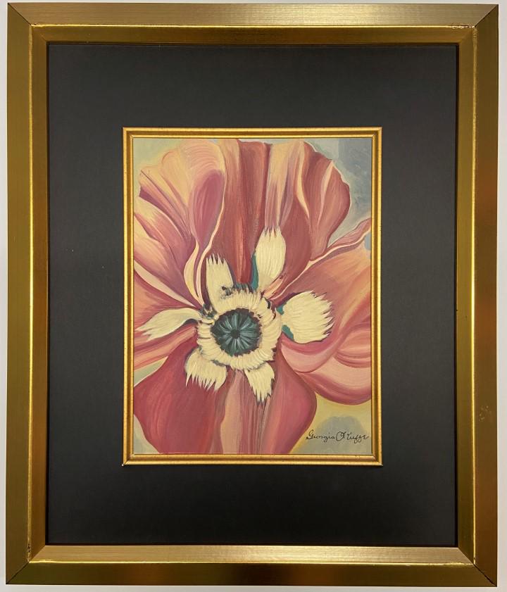 Georgia O' Keeffe Watercolor (1 of 6)