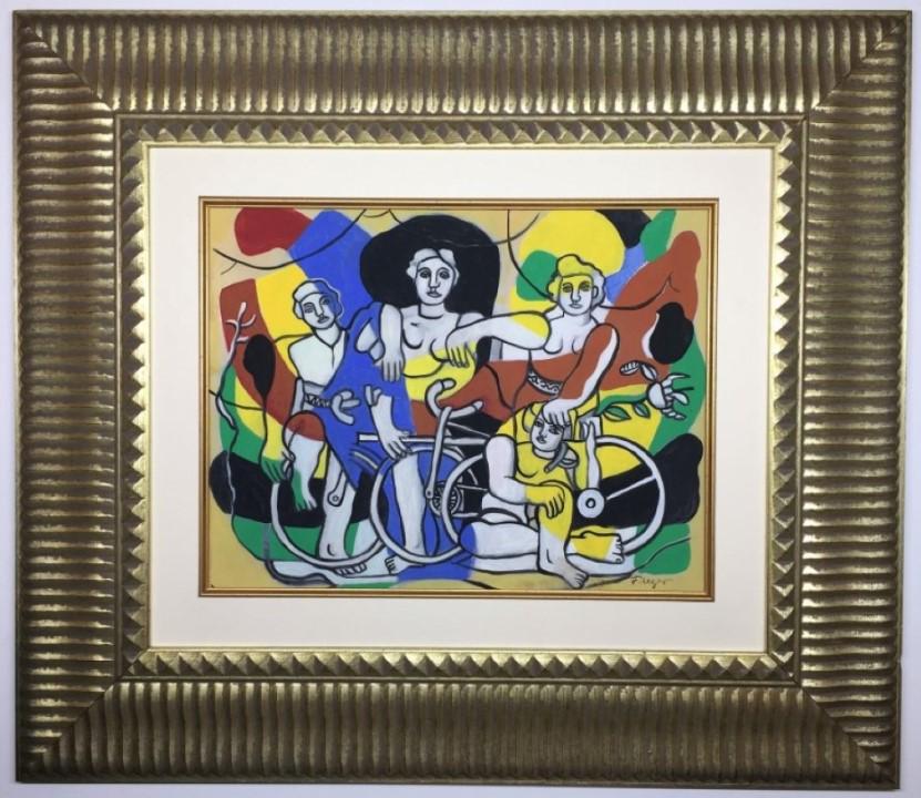 Fernand Leger  Mixed Media on paper (1 of 2)