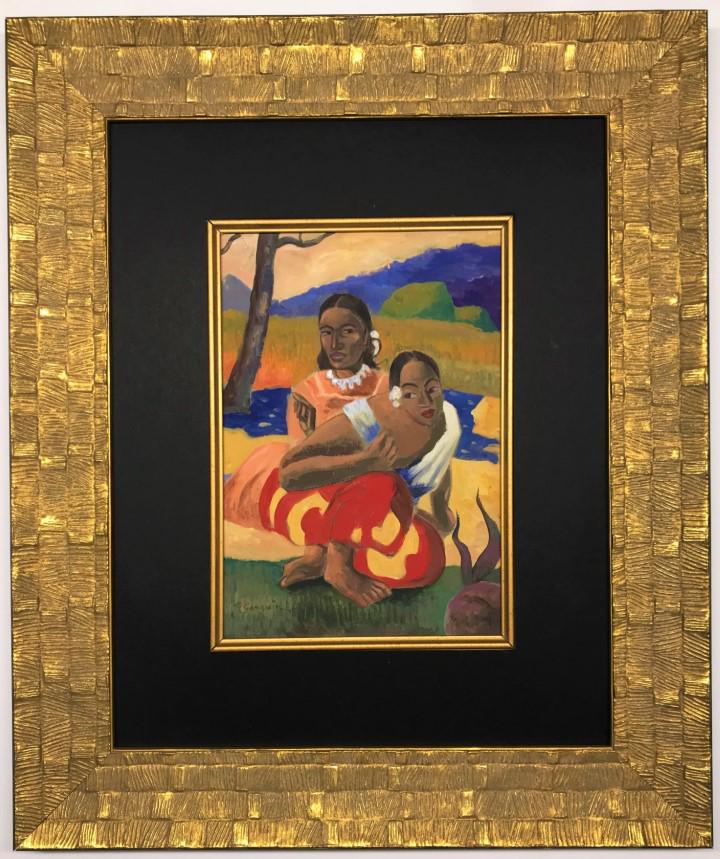 Paul Gauguin  Watercolor  on paper (1 of 4)