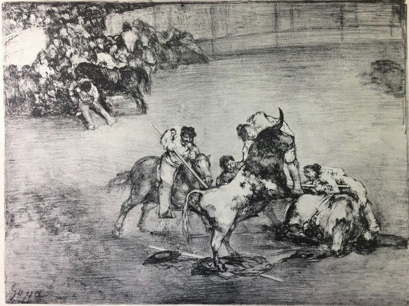 Francisco Goya lithograph (1 of 1)