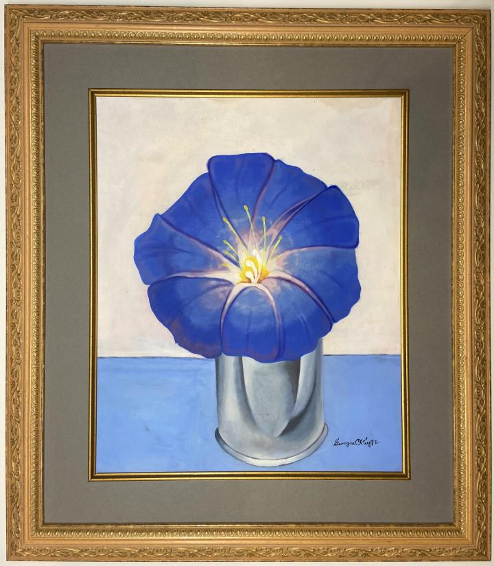 Georgia O' Keeffe Watercolor (1 of 4)