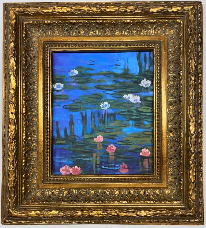 Claude Monet  Watercolor On Paper Paris (1 of 14)