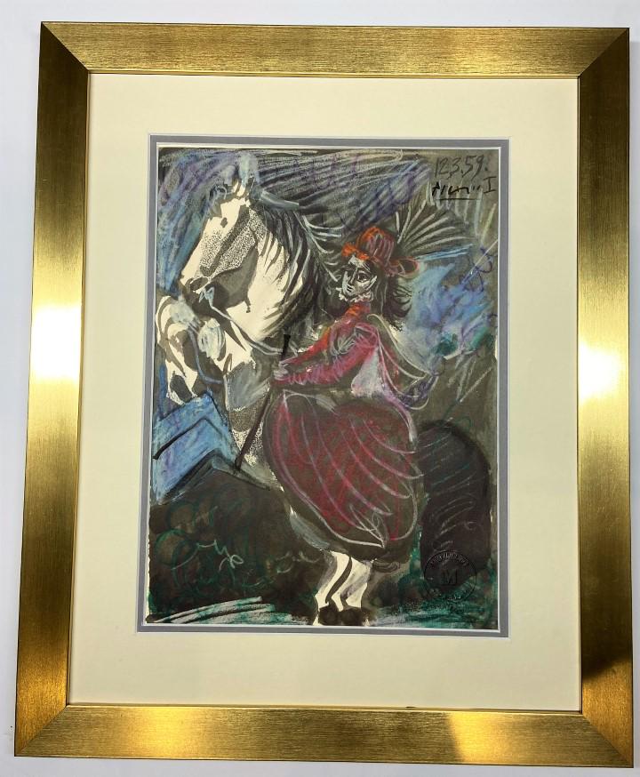 Pablo Picasso Lithograph signed (1 of 4)