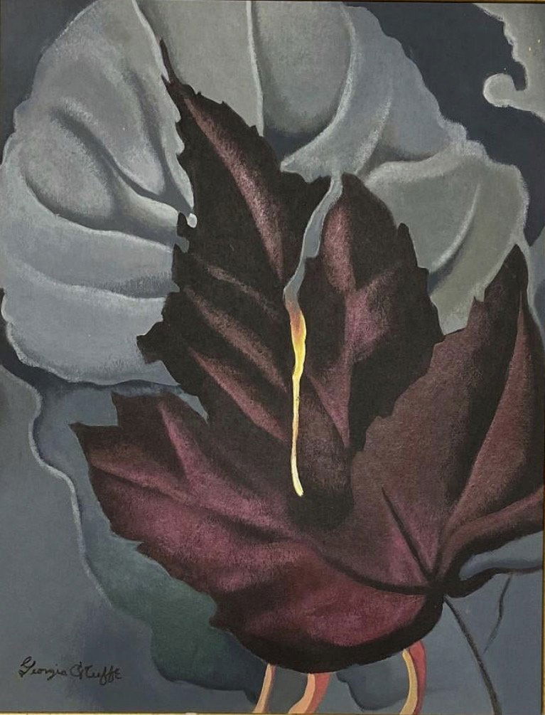 Georgia O’Keeffe   watercolor (1 of 5)