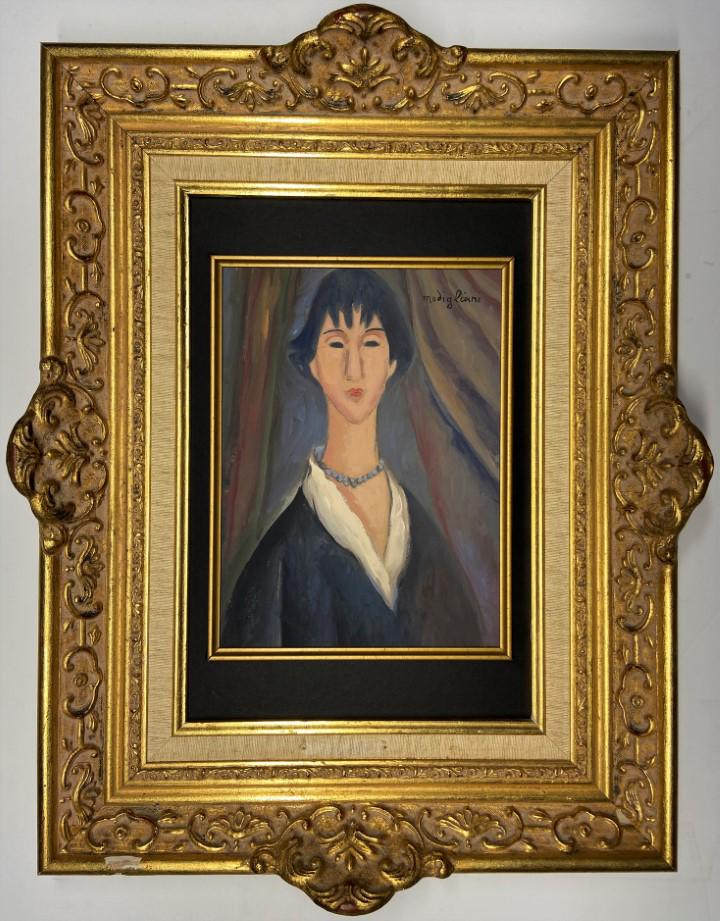 Amedeo Modigliani Watercolor on paper (1 of 5)