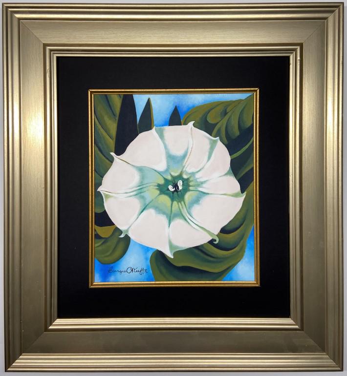 Georgia O'Keeffe Watercolor (1 of 4)