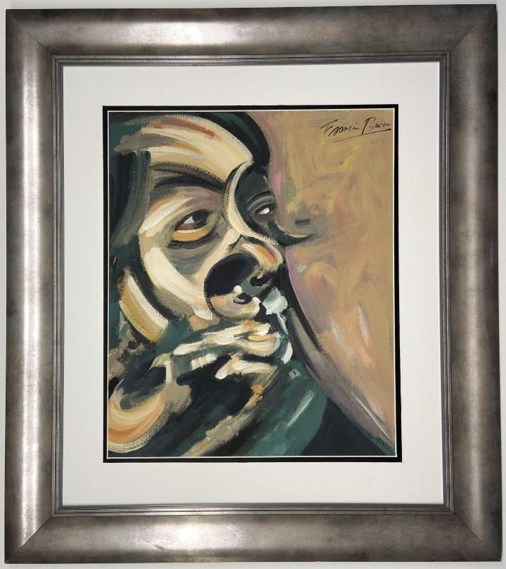 Francis Bacon Mixed Media on paper (1 of 3)