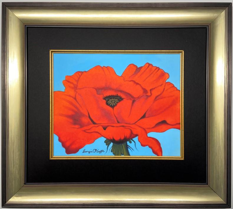 Georgia O' Keeffe Watercolor (1 of 4)