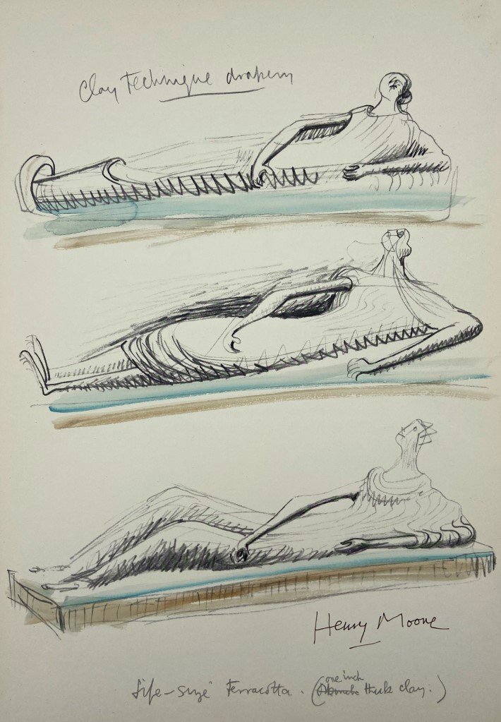 Henry Spencer Moore Lithograph signed (1 of 1)