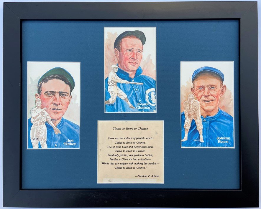 Baseball player Postcard (1 of 6)