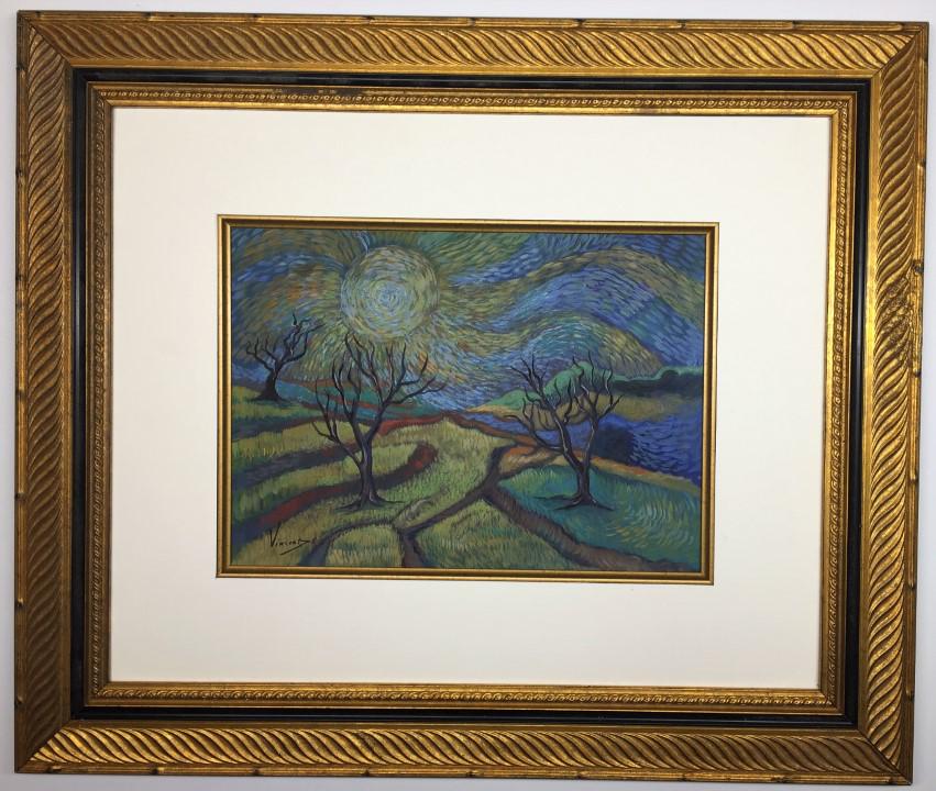 Vincent Van Gogh Watercolor on paper (1 of 6)