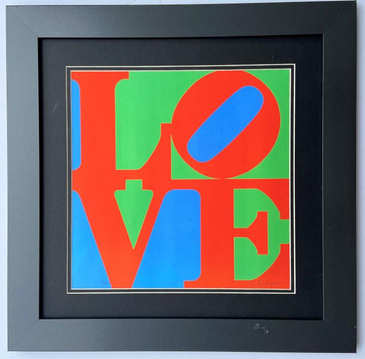 Robert Indiana Lithograph signed (1 of 5)