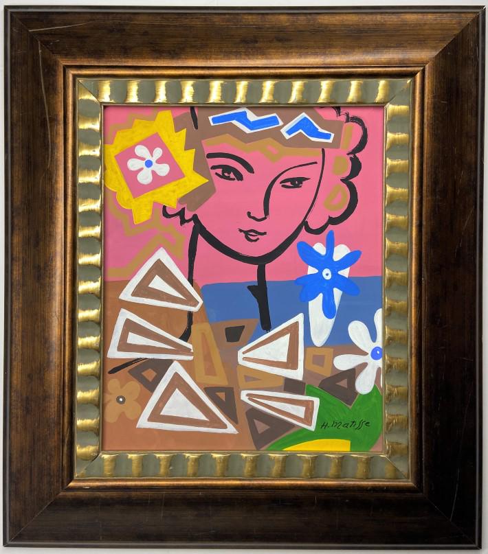 Henri Matisse Gouache on paper (1 of 3)