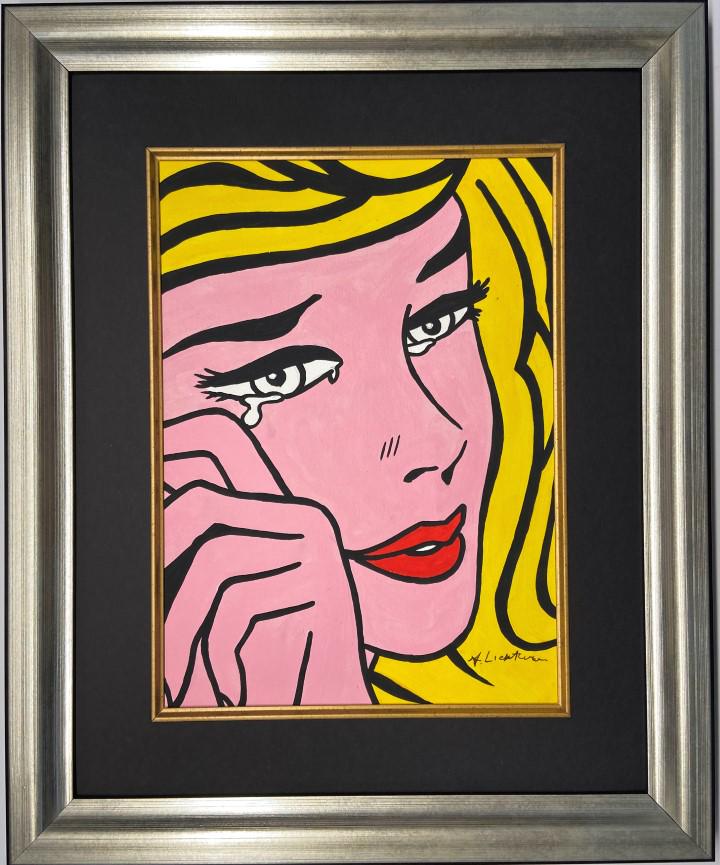 Roy Lichtenstein Watercolor (1 of 4)