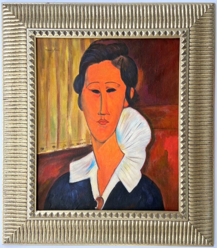 Amedeo Modigliani oil on canvas (1 of 12)