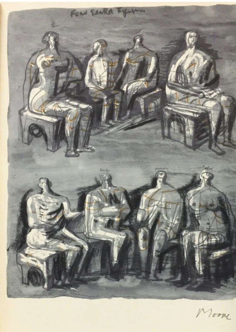Henry Spencer Moore Lithograph signed (1 of 1)
