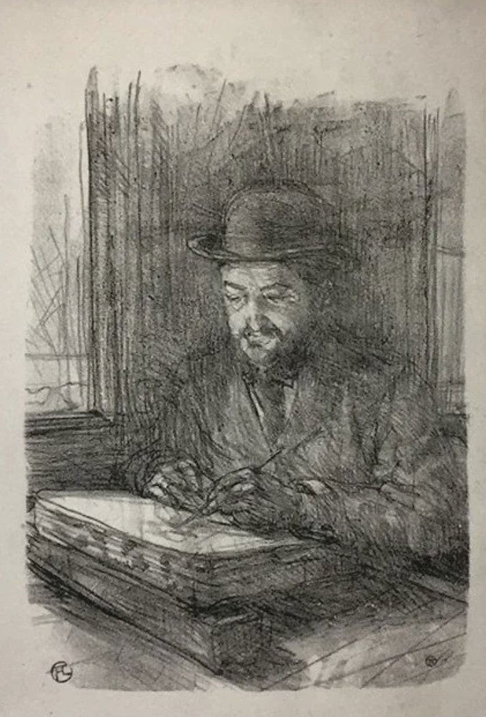 Henri de Toulouse Lautrec Lithograph (1 of 1)