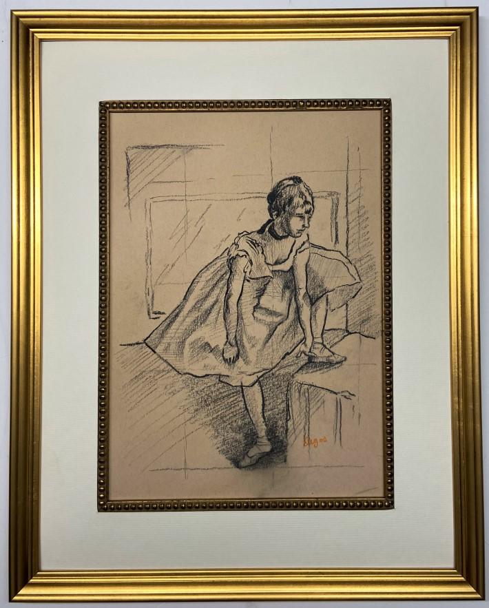 Edgar Degas  Drawing on paper (1 of 4)