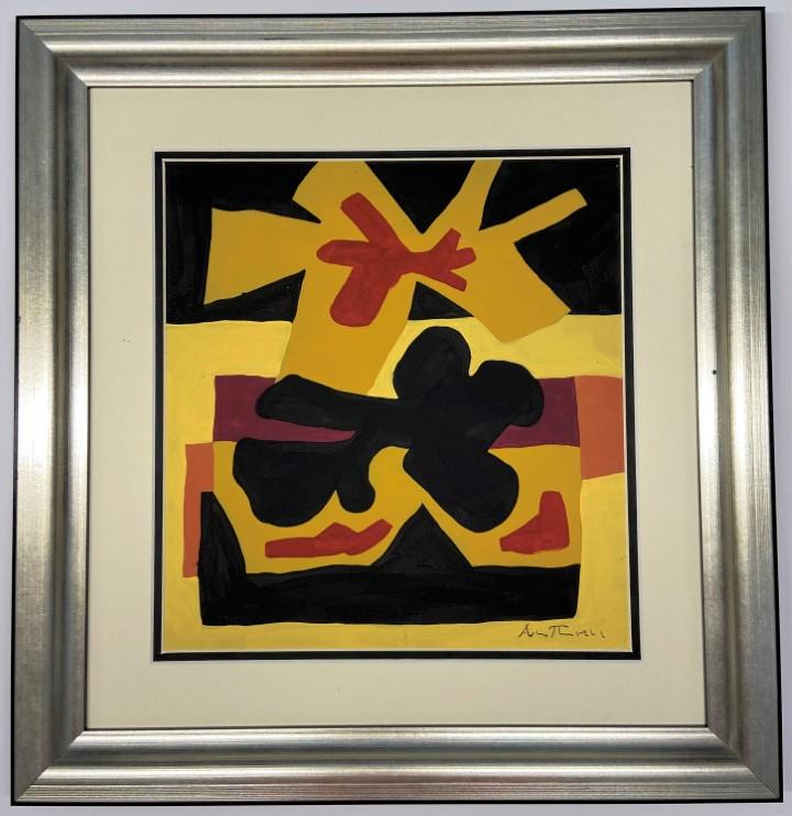 Robert Motherwell mixed media (1 of 4)