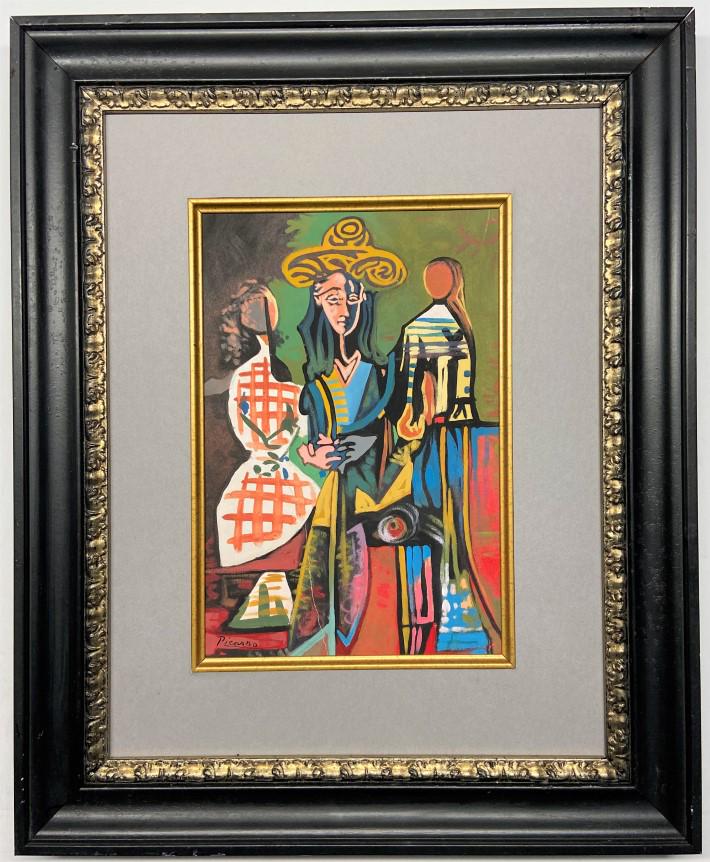 Pablo Picasso watercolor (1 of 4)