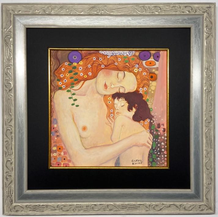 Gustav Klimt watercolor (1 of 4)