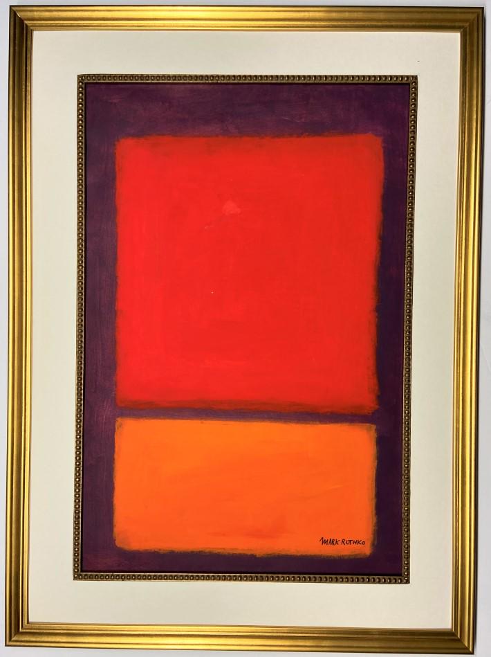Mark Rothko Mixed Media (1 of 4)