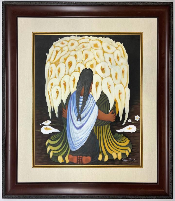 Diego Rivera watercolor (1 of 3)