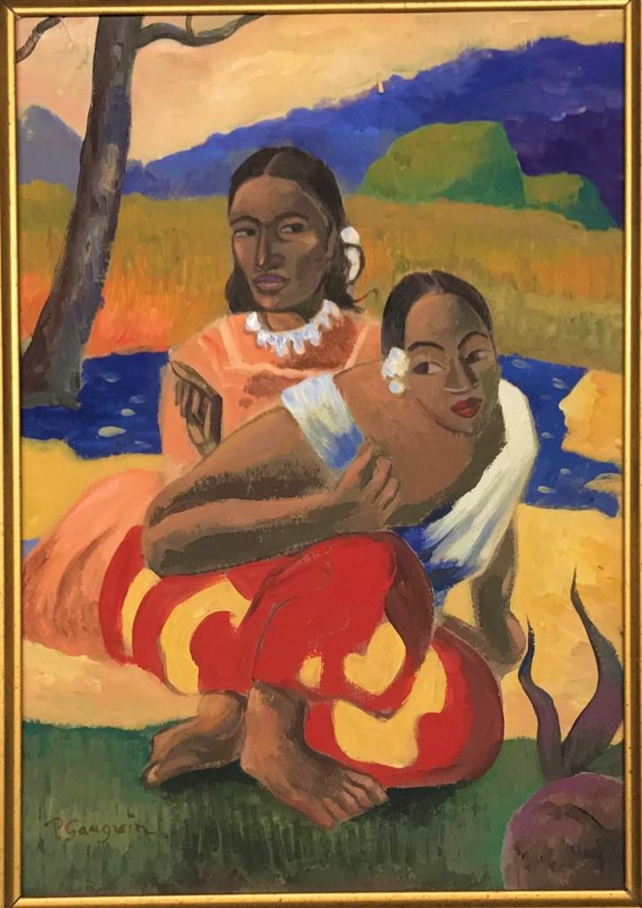 Paul Gauguin  Watercolor  on paper (1 of 4)