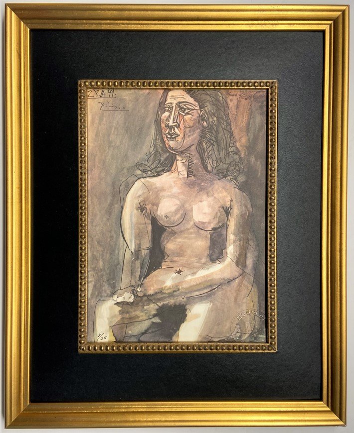 Pablo Picasso Lithograph signed (1 of 5)