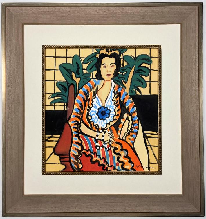 Henri Matisse  Gouache on paper (1 of 3)
