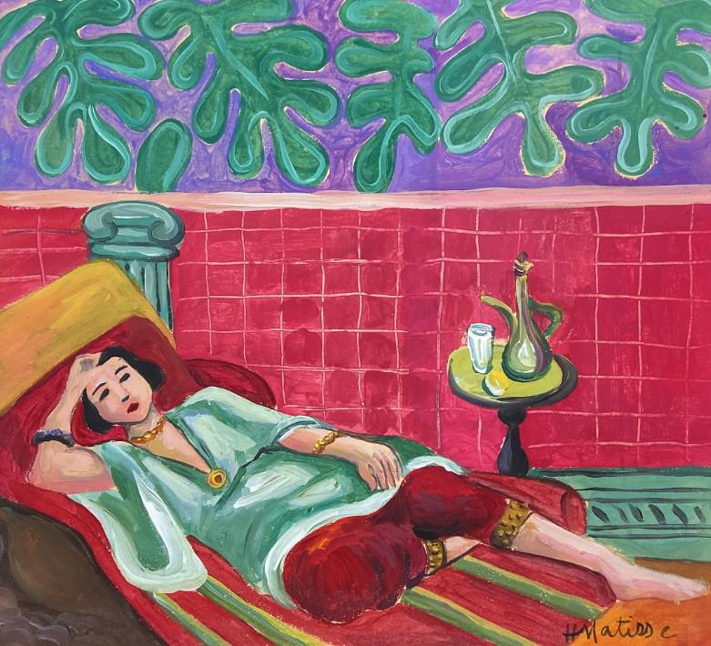 Henri Matisse  Gouache on paper (1 of 5)