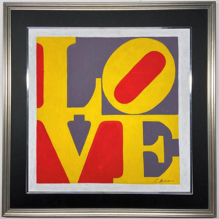Robert Indiana Lithograph signed (1 of 3)