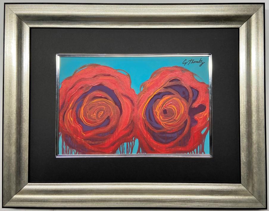 Cy Twombly Mixed Media on Paper (1 of 3)