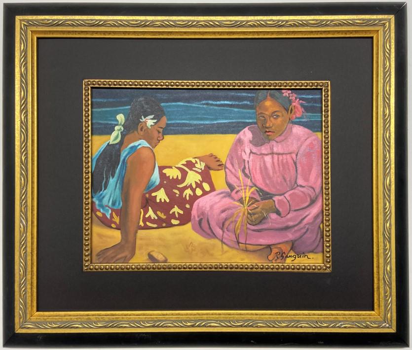 Paul Gauguin  Watercolor  on paper (1 of 4)