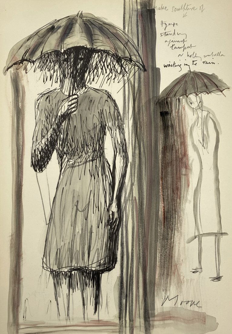 Henry Spencer Moore Lithograph signed (1 of 1)