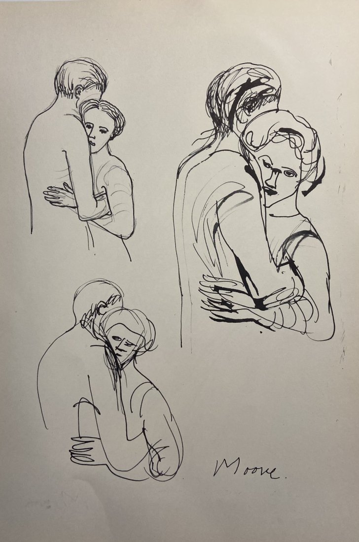 Henry Spencer Moore Lithograph signed (1 of 1)