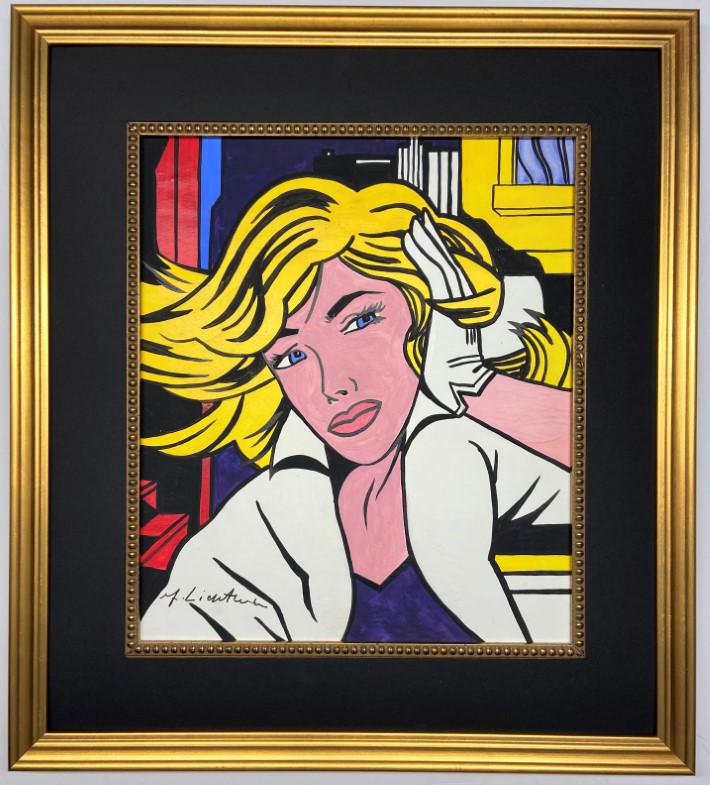 Roy Lichtenstein Watercolor (1 of 3)