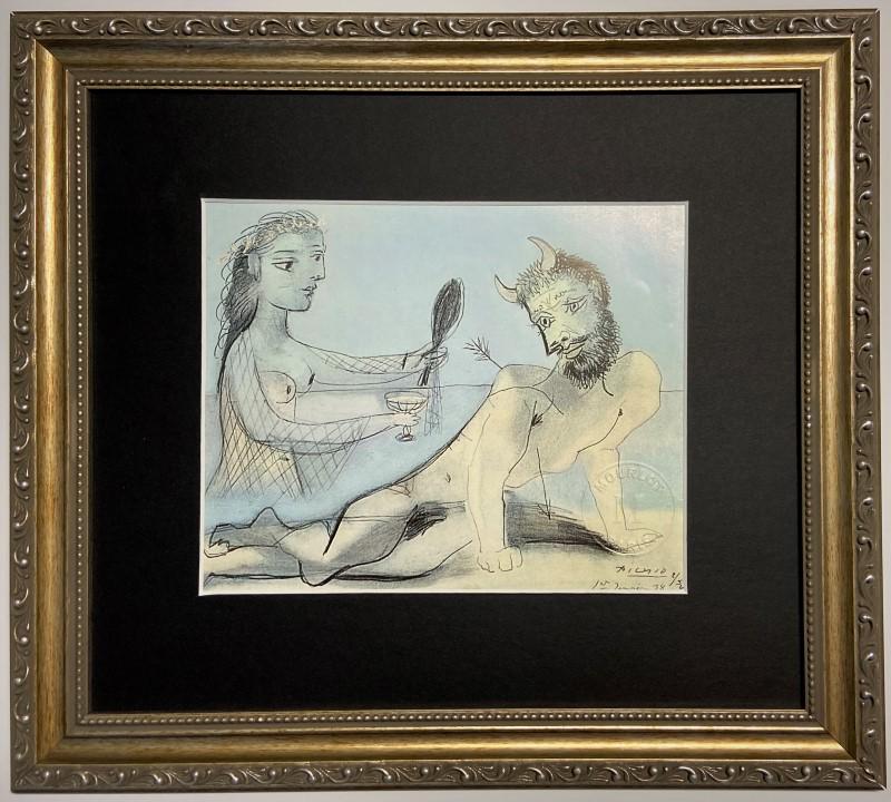 Pablo Picasso Lithograph: Private Collection Pablo Ruiz Picasso was a Spanish painter, sculptor, printmaker, ceramicist and theatre designer who spent most of his adult life in France. Style of Picasso, Regarded as one of the 