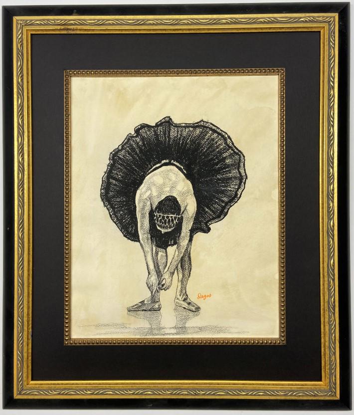 Edgar Degas  Drawing on paper (1 of 3)