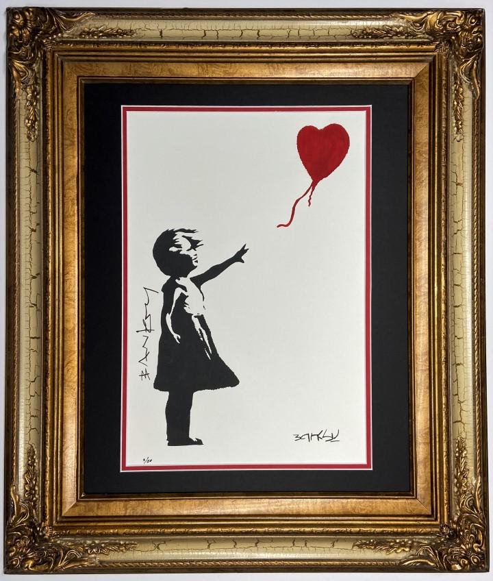 Banksy Lithograph signed (1 of 5)