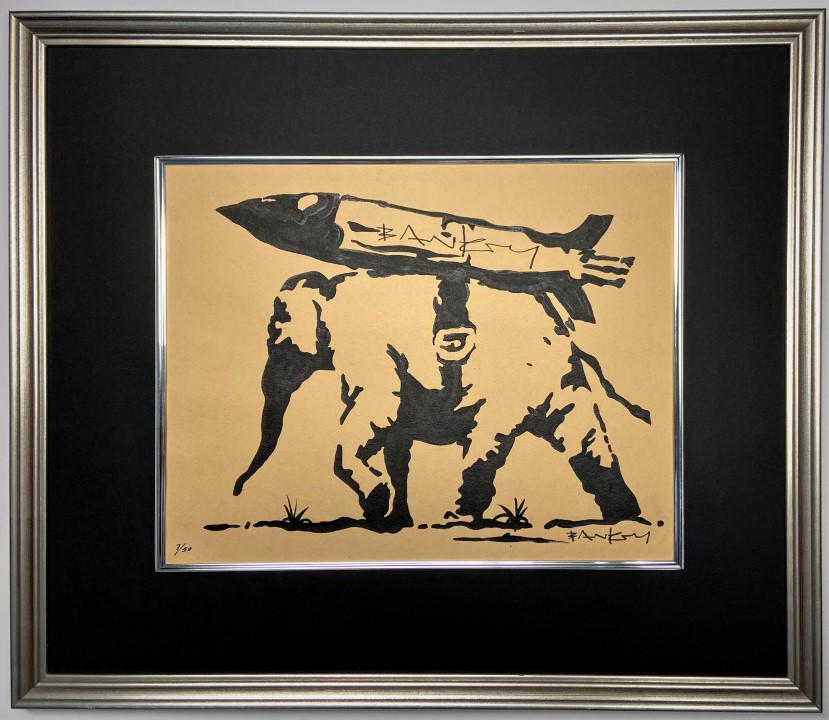 Banksy Lithograph signed (1 of 6)