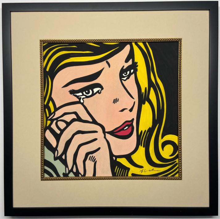 Roy Lichtenstein Watercolor (1 of 3)