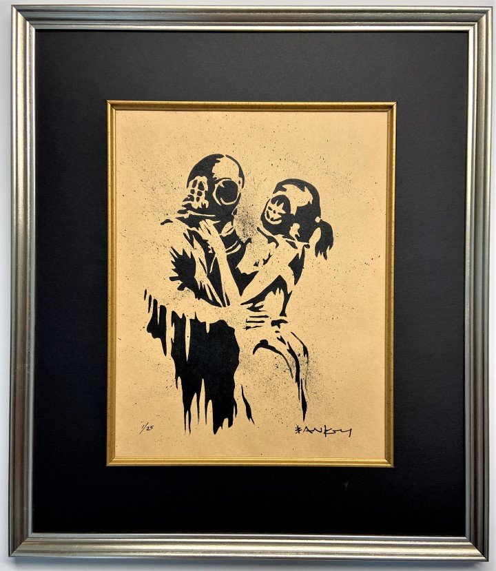 Banksy Lithograph signed (1 of 5)